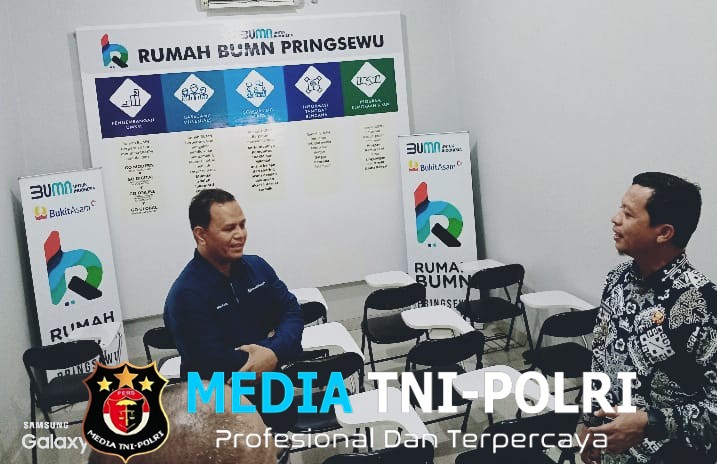 Bupati Pringsewu Riyanto Pamungkas Resmikan Rumah BUMN