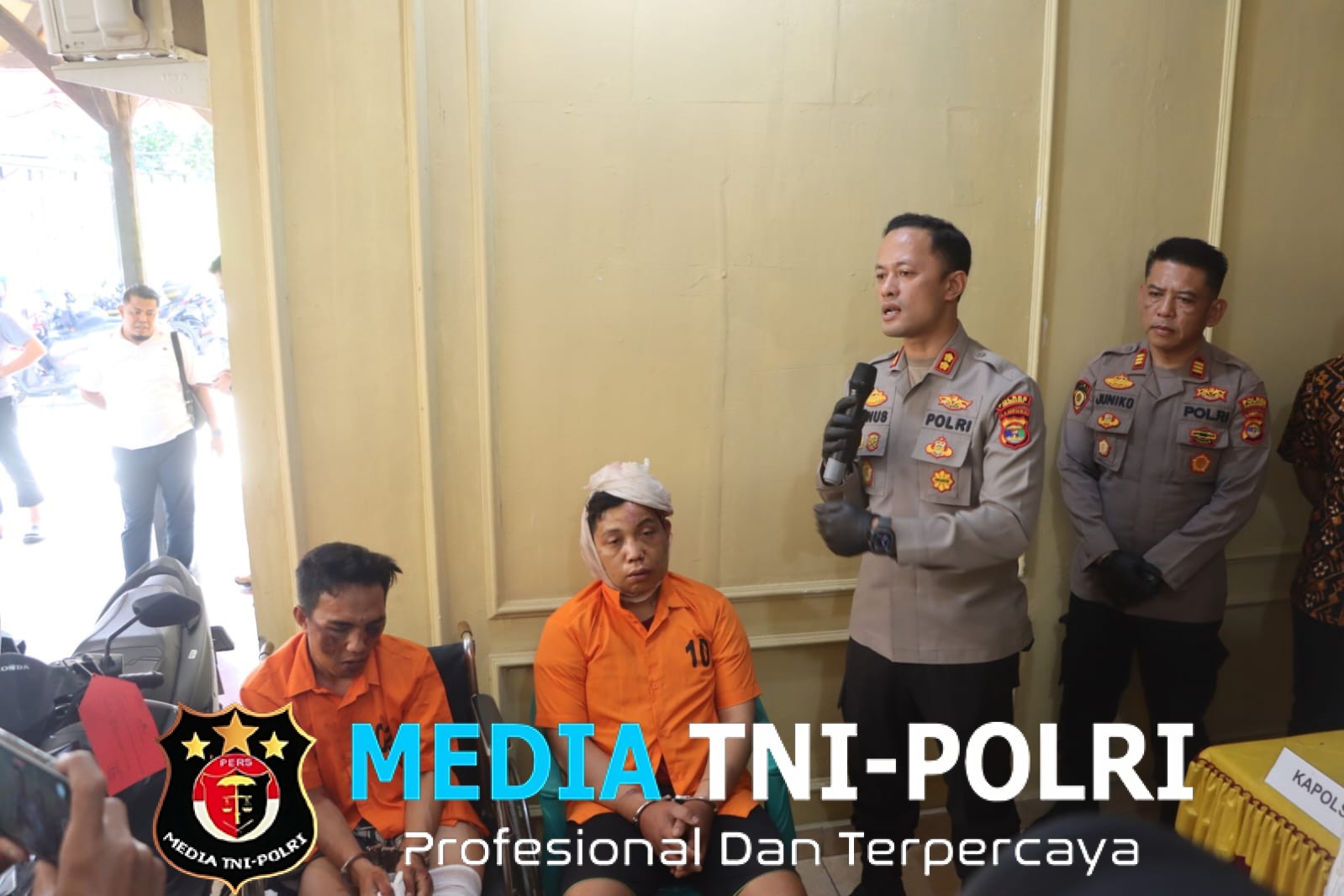 Polisi Bongkar Identitas Pelaku Curanmor Yang Sempat Diamuk Masa di Pringsewu, Satu Bersenjata Api Rakitan