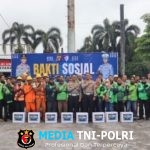 HUT Lalu Lintas ke-70, Ditlantas Polda Kalteng Gelar Baksos dan Baktikes
