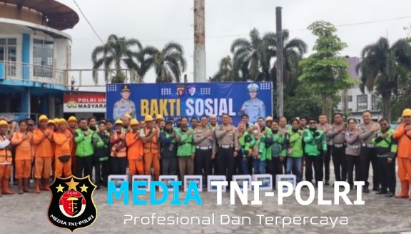 HUT Lalu Lintas ke-70, Ditlantas Polda Kalteng Gelar Baksos dan Baktikes