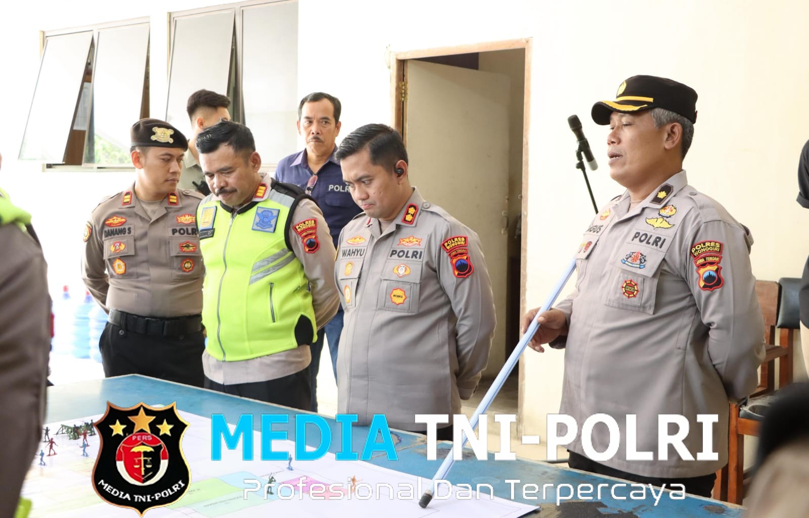 Polres Wonogiri Gelar Simulasi Pengamanan Mako, Perkuat Kesiapsiagaan Hadapi Potensi Unjuk Rasa
