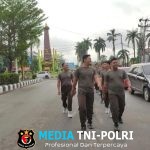 Guna Menjaga Stamina dan Kekompakan, Personel Kodim Sampit Olahraga Bersama