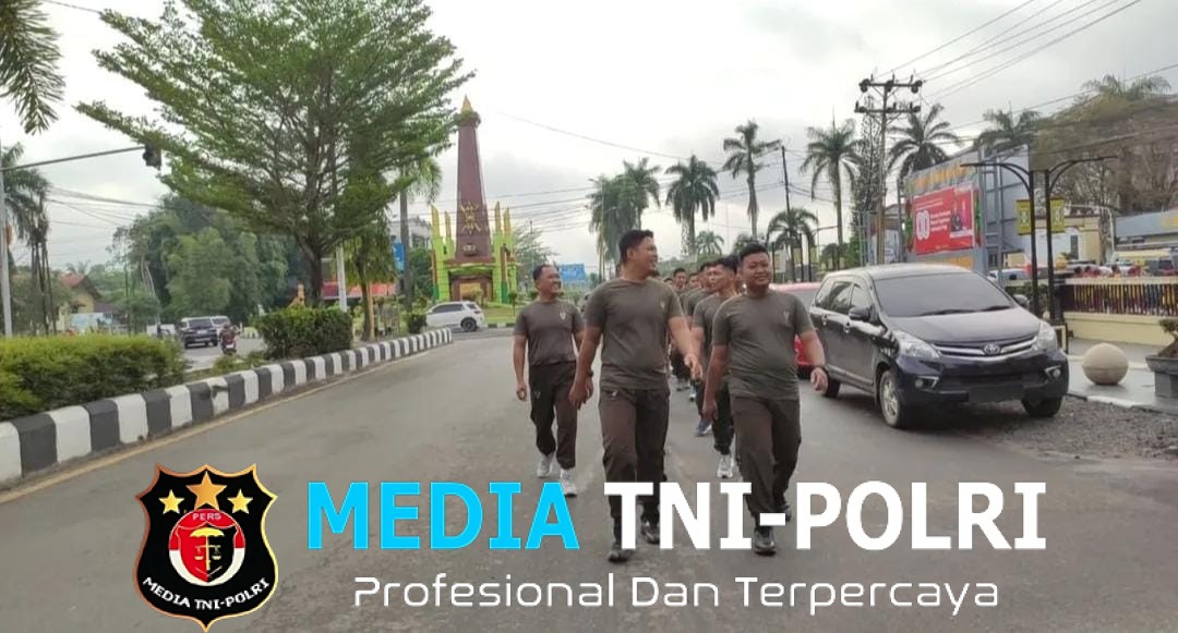 Guna Menjaga Stamina dan Kekompakan, Personel Kodim Sampit Olahraga Bersama