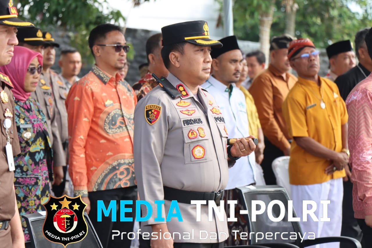 Kapolres Mesuji bersama Forkopimda Hadiri Apel Kebangsaan dan Doa Lintas Masyarakat