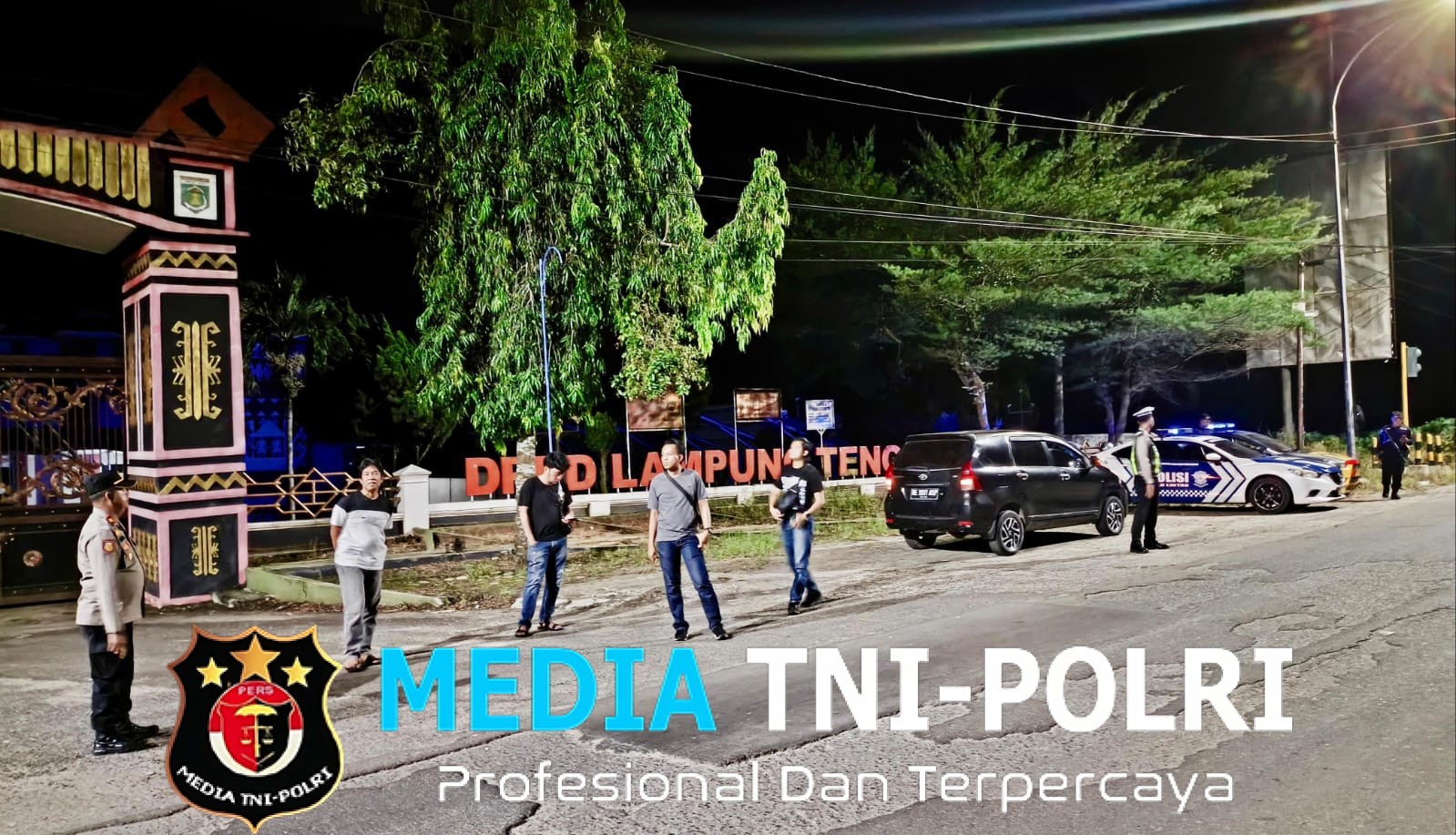 Ciptakan Rasa Aman, Polres Lampung Tengah Gelar Apel Siaga dan Patroli KRYD Akhir Pekan