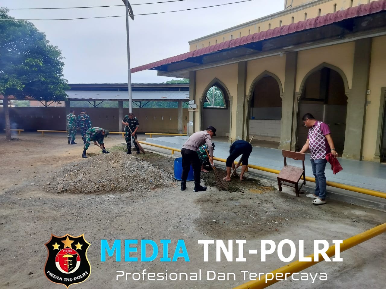 Bakti Teritorial Prima Warnai HUT TNI ke-80 di Banda Sakti