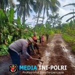 Kasubsektor Abung Kunang Ajak Warga Terus Kobarkan Semangat Gotong Royong