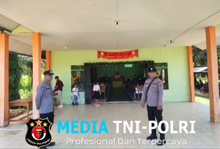 Laksanakan Pengamanan Ibadah Misa Pada Hari Minggu Biasa