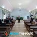 Walau Hari Libur, Kapolsek Sebangki Tetap Berikan Himbauan di Gereja Oktavianus