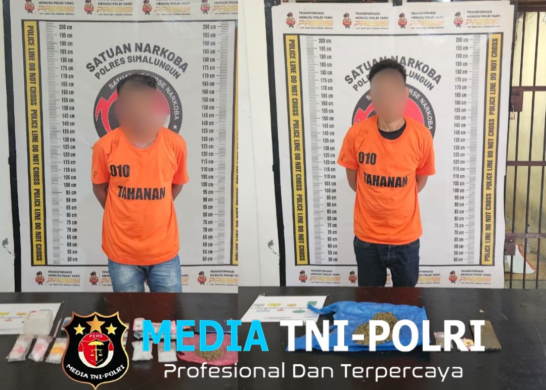 Tak Kenal Ampun, Satnarkoba Polres Simalungun Bongkar Sindikat Narkoba dengan Sitaan 159 Gram Sabu-Ganja