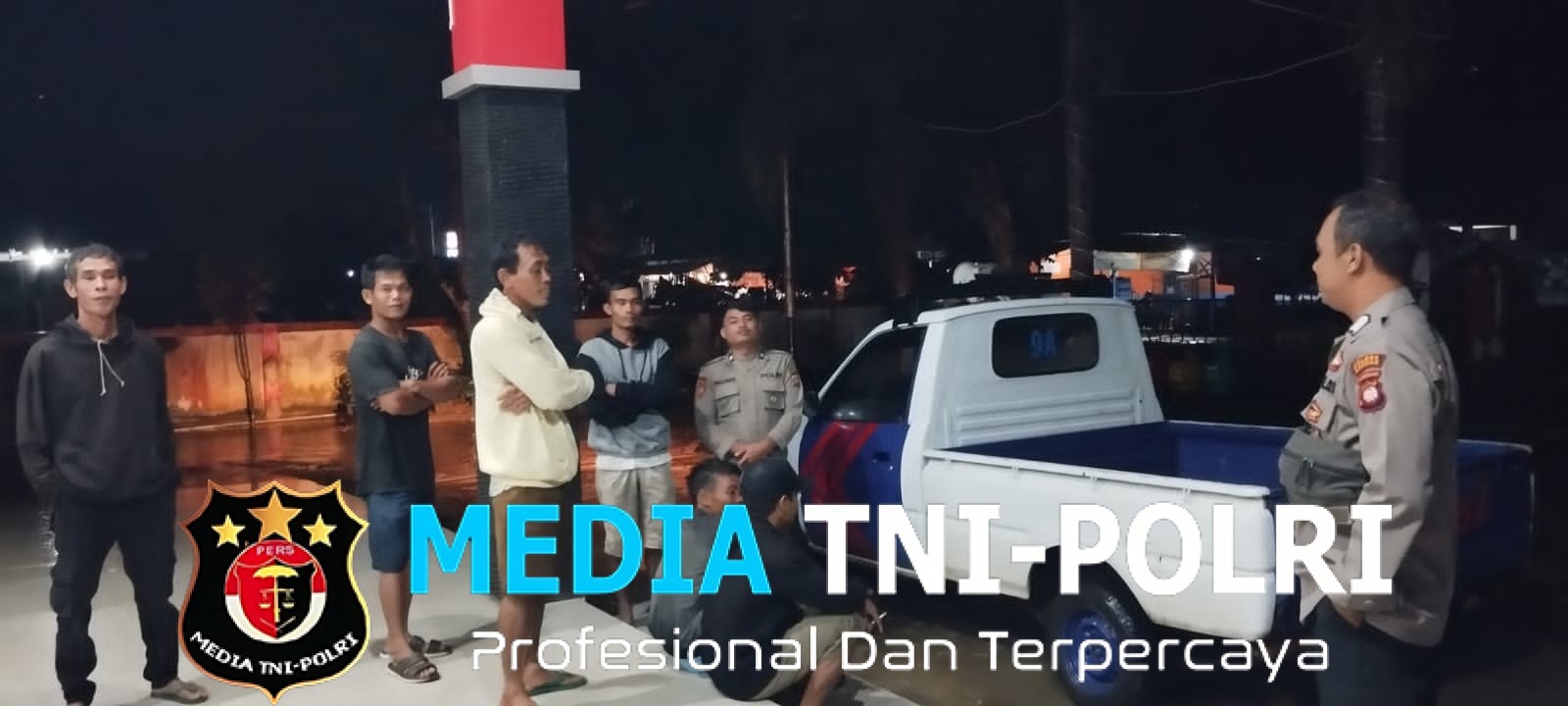 Polsek Mempawah Hulu Laksanakan Patroli Dimalam Hari, Antisipasi Gangguan Kamtibmas di Lingkungan Masyarakat