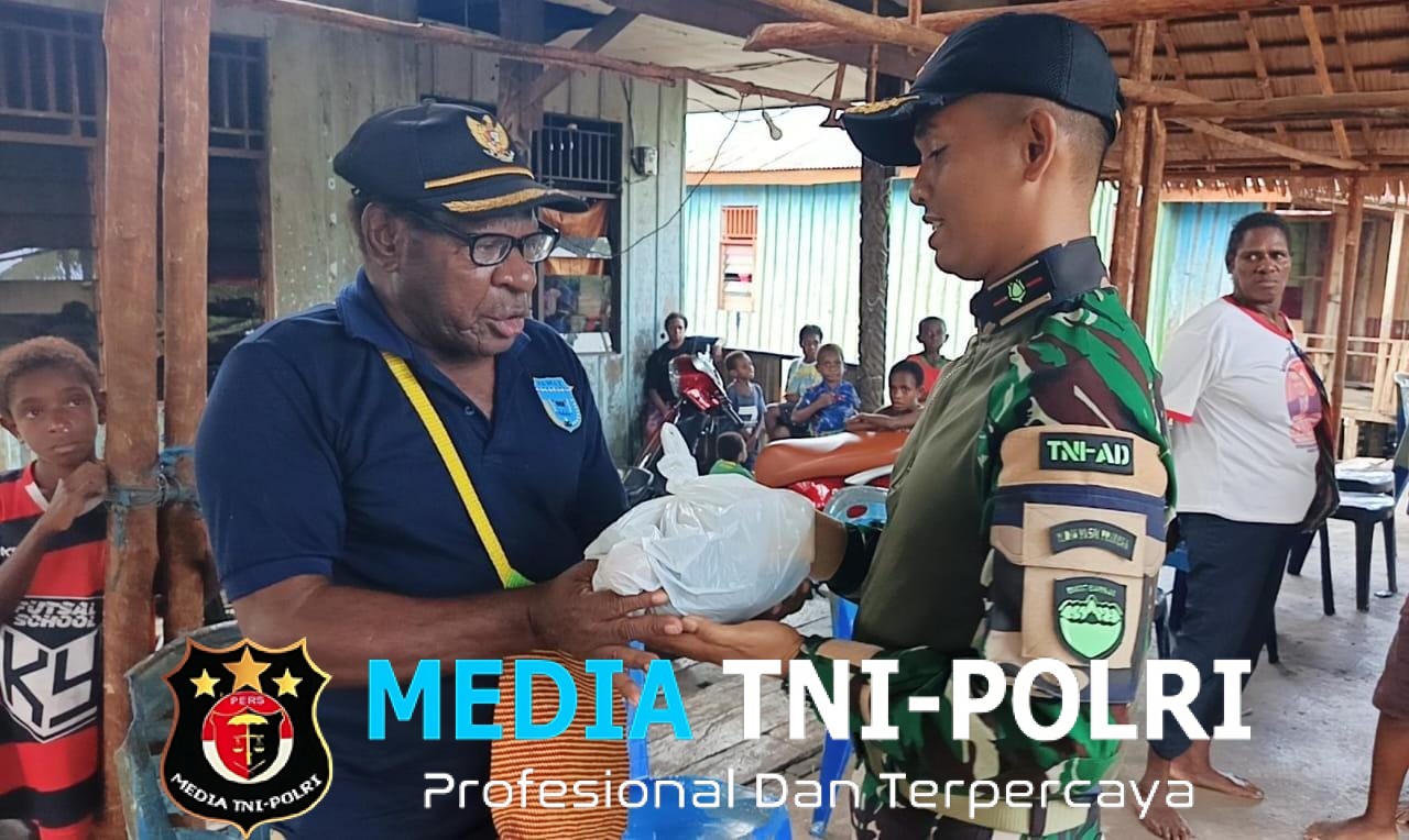 Satgas Yonif 123/Rajawali Gelar Bakti Sosial di Kampung Yepem dan Swuru