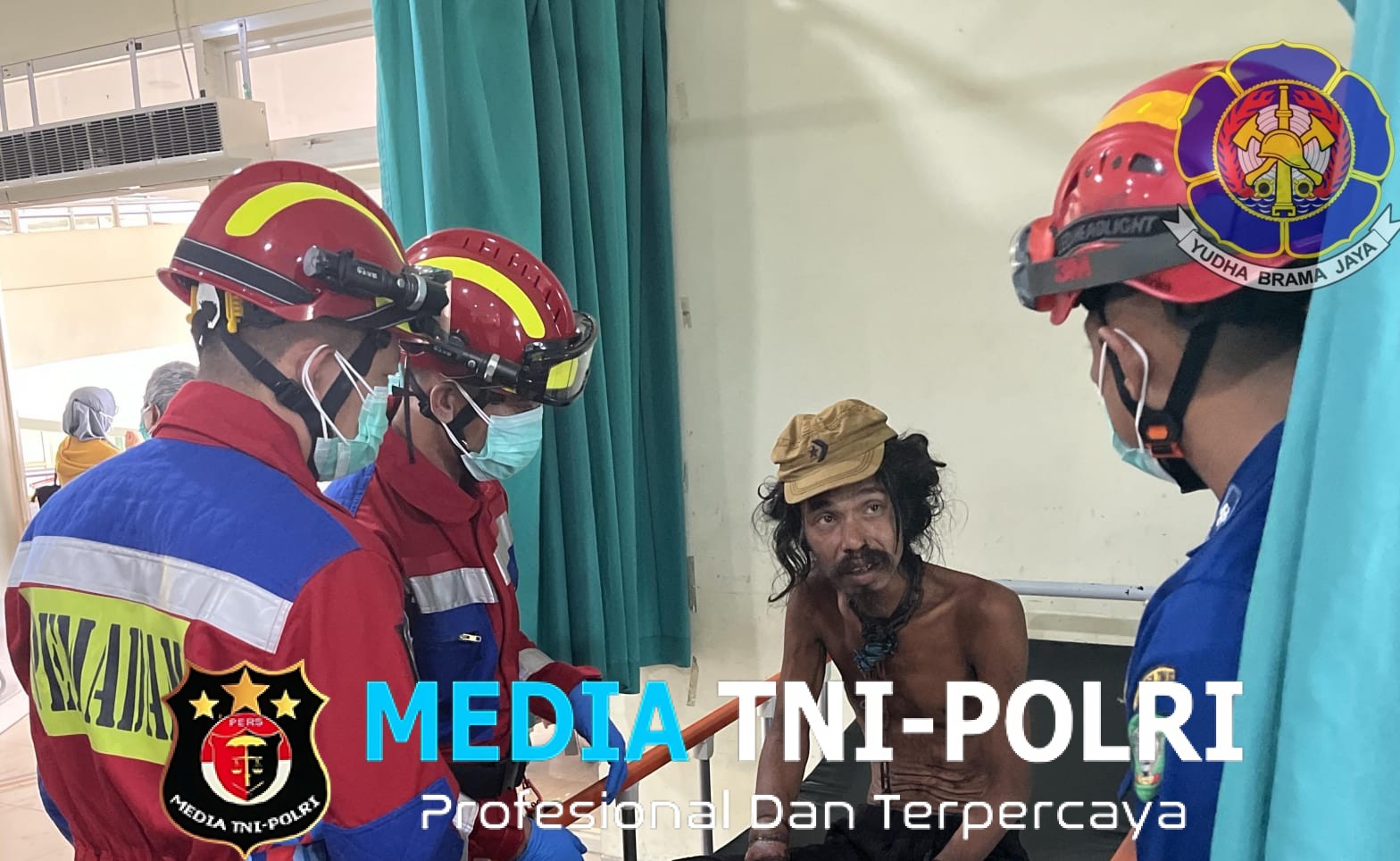 ODGJ Terikat Rantai di Leher, Damkar Kotim Lakukan Rescue