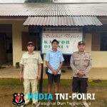 Jalin Sinergi Kanit Binmas Polsek Meranti Sambangi Satpam Dan Asisten PT NSA untuk Koordinasi Kamtibmas