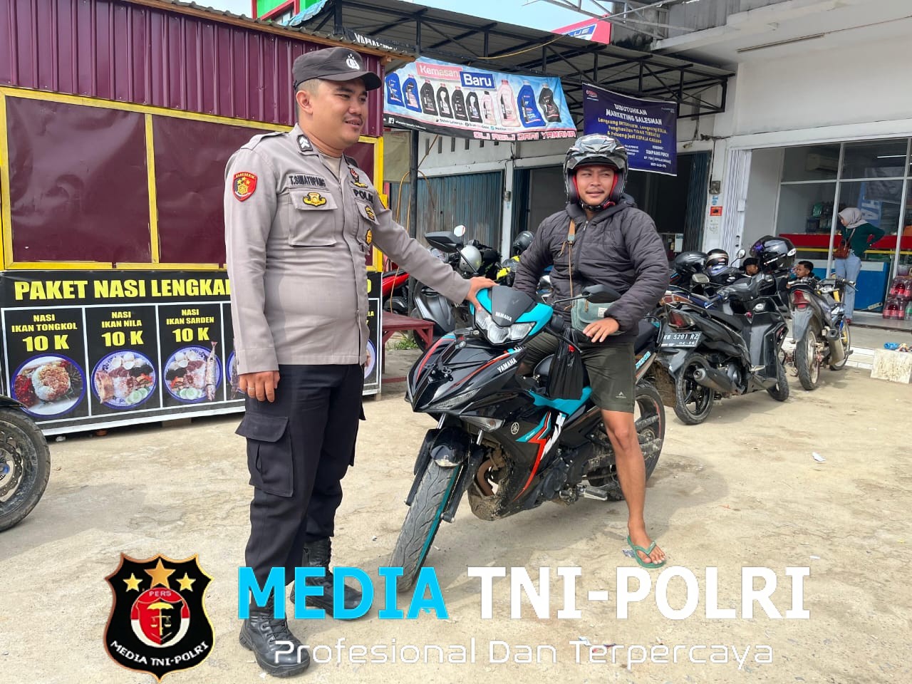 Kebersamaan Polisi dan Warga, Ciptakan Lingkungan Aman Tanpa Hoaks