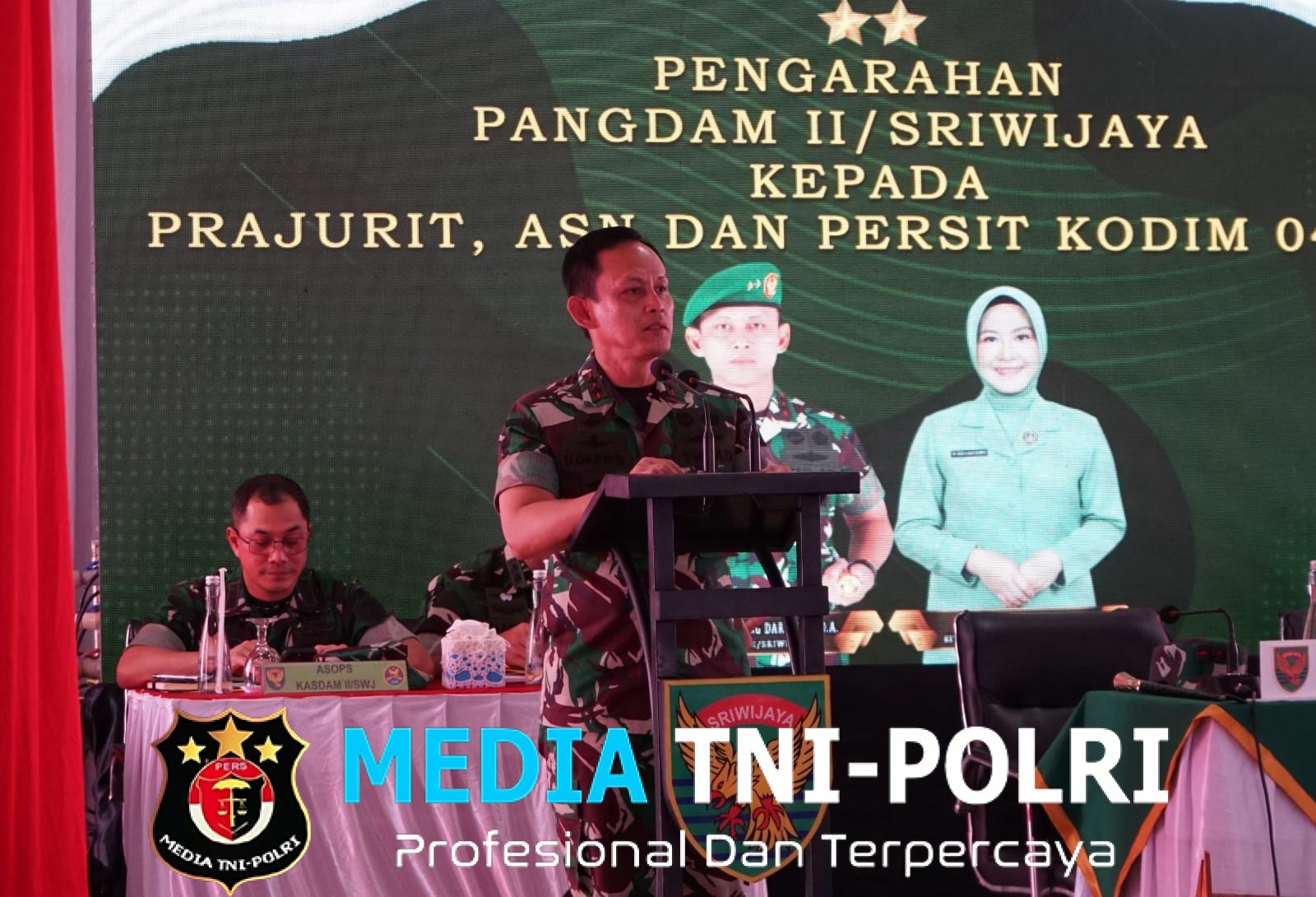 Tingkatkan Sinergitas dan Kesiapan TNI di Lapangan, Pangdam II/Sriwijaya Laksanakan Kunker ke Kodim 0402/OKI