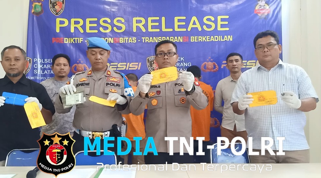 Polsek Cikarang Selatan Berhasil Ungkap Dua Kasus Curanmor Sekaligus, Pelaku Beroperasi di Bekasi dan Karawang