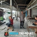 Polsek Mandor Gencarkan Patroli, Pedagang Senang Pasar Makin Aman