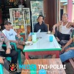 Unit Sabhara Polsek Menjalin Lakukan Patroli Dialogis, Sambangi Masyarakat Yang Sedang Berkumpul