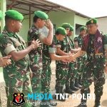 Kodim 1015/Sampit Gelar Acara Kenal Pamit Pejabat Komandan Kodim