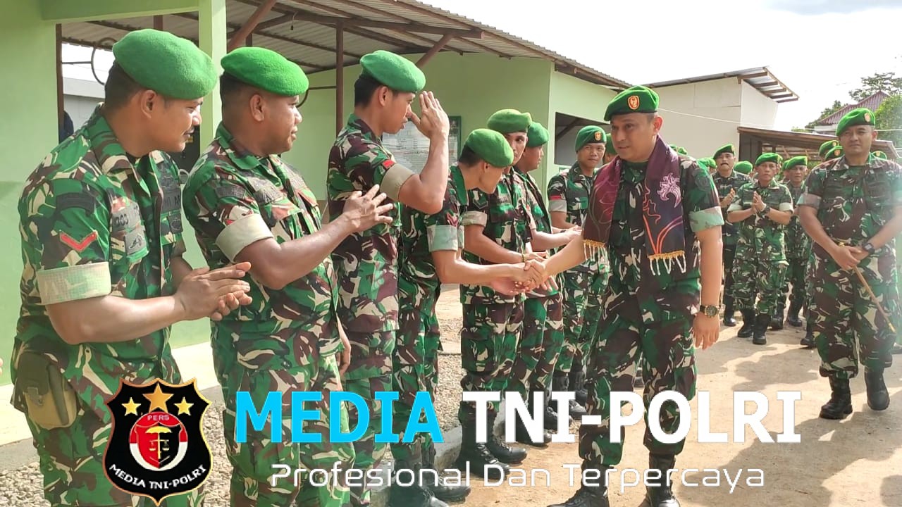 Kodim 1015/Sampit Gelar Acara Kenal Pamit Pejabat Komandan Kodim