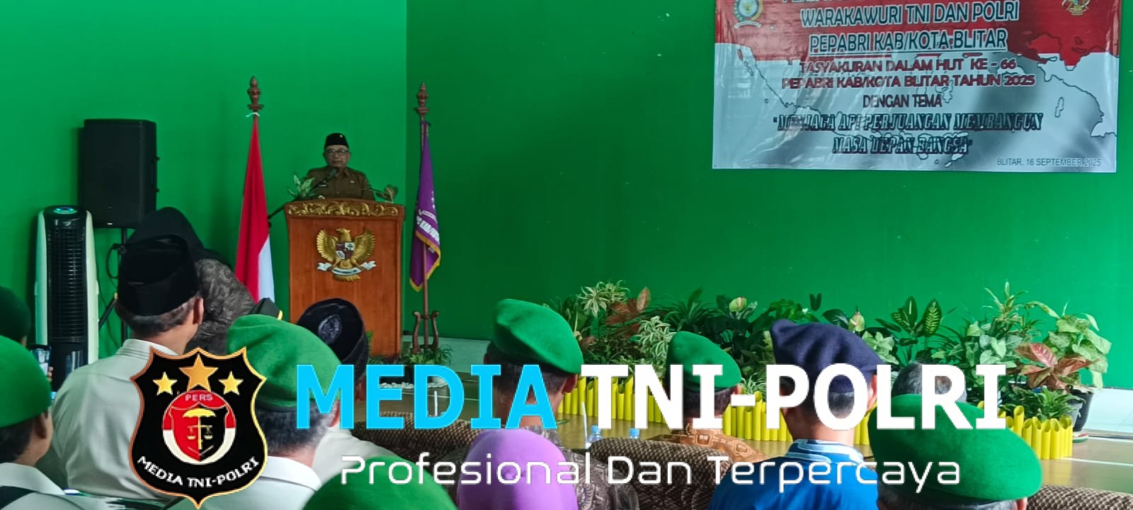 Pepabri Blitar Gelar Tasyakuran HUT Ke 66, Momentum Menjaga Api Perjuangan