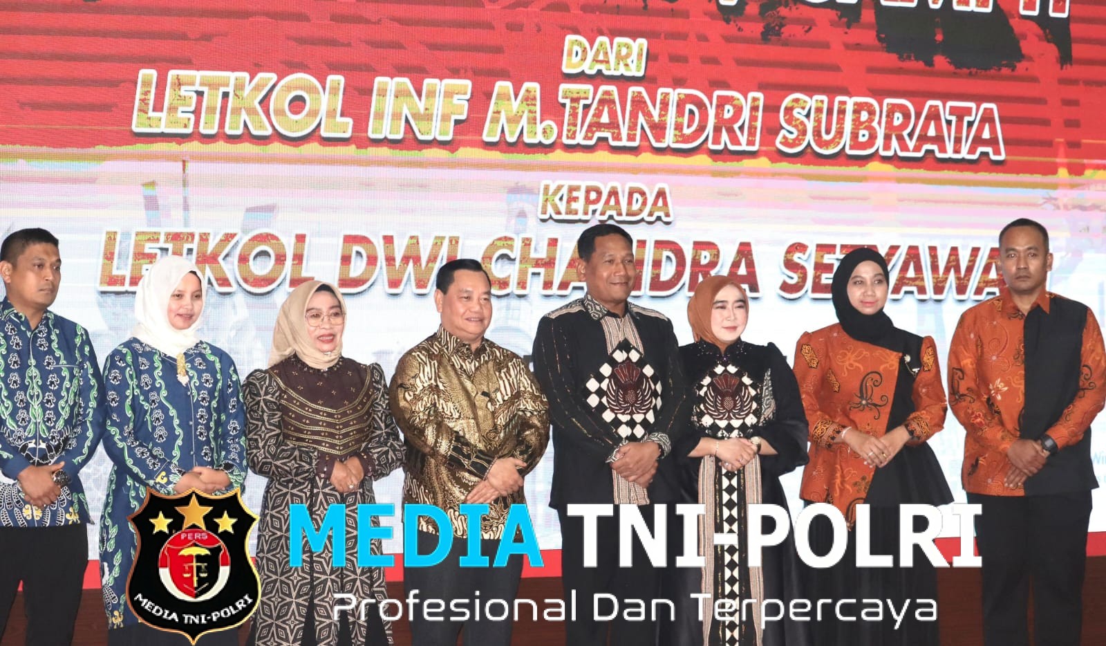 Malam Pisah Sambut Dandim 1015 Sampit