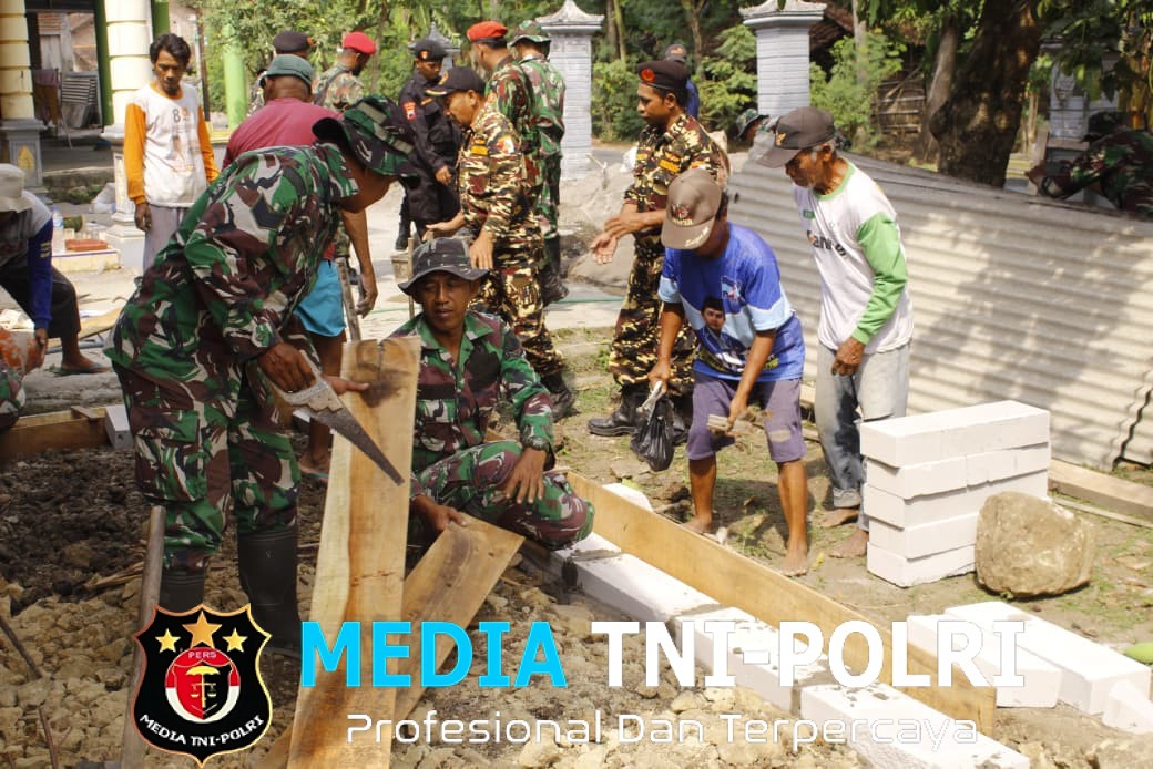 Kodim 0725 Sragen Rehab RTLH Pasutri Lansia Tanpa Anak