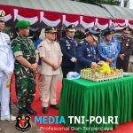 Peringatan HUT Perhubungan Nasional yang ke 55 Dengan Tabur Bunga di Sungai Mentaya
