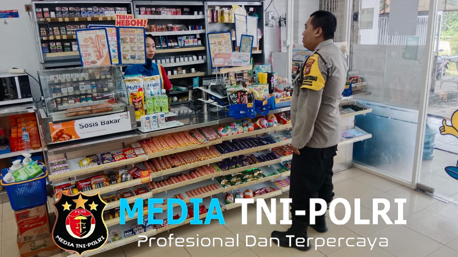 Tidak Mudah Untuk Percaya Dengan Berita Hoax, Atau yang Menyesatkan Himbauan Dari Petugas Disela Sela Patrolinya