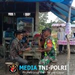 Ngopi Bareng, Babinsa Perkuat Silaturahmi dengan Masyarakat
