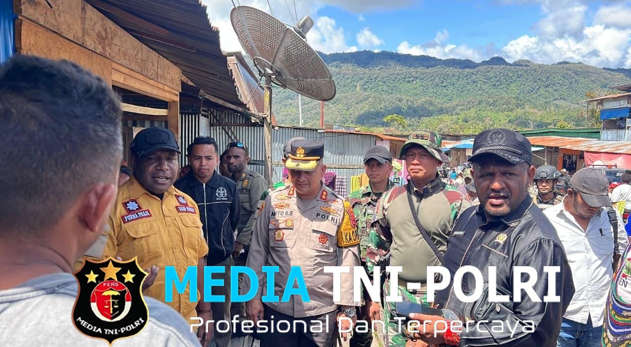 KOMPAK!!! Sinergitas TNI–Polri dan Pemda Berantas Penyakit Sosial di Kabupaten Pegunungan Bintang