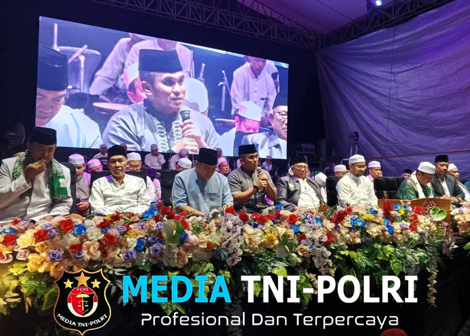 Doa Bersama di Ponpes Roudlotul Hanan, Masyarakat, Ulama Satukan Doa Untuk Bangsa Dan Blitar Aman Sentosa
