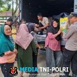 Ringankan Beban Warga, Gerakan Pangan Murah Polres Lampung Tengah Hadir di Lapangan Dono Arum Seputih Agung