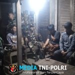 Patroli Malam TNI, Linmas dan Banser Jaga Kondusifitas Wilayah Musuk
