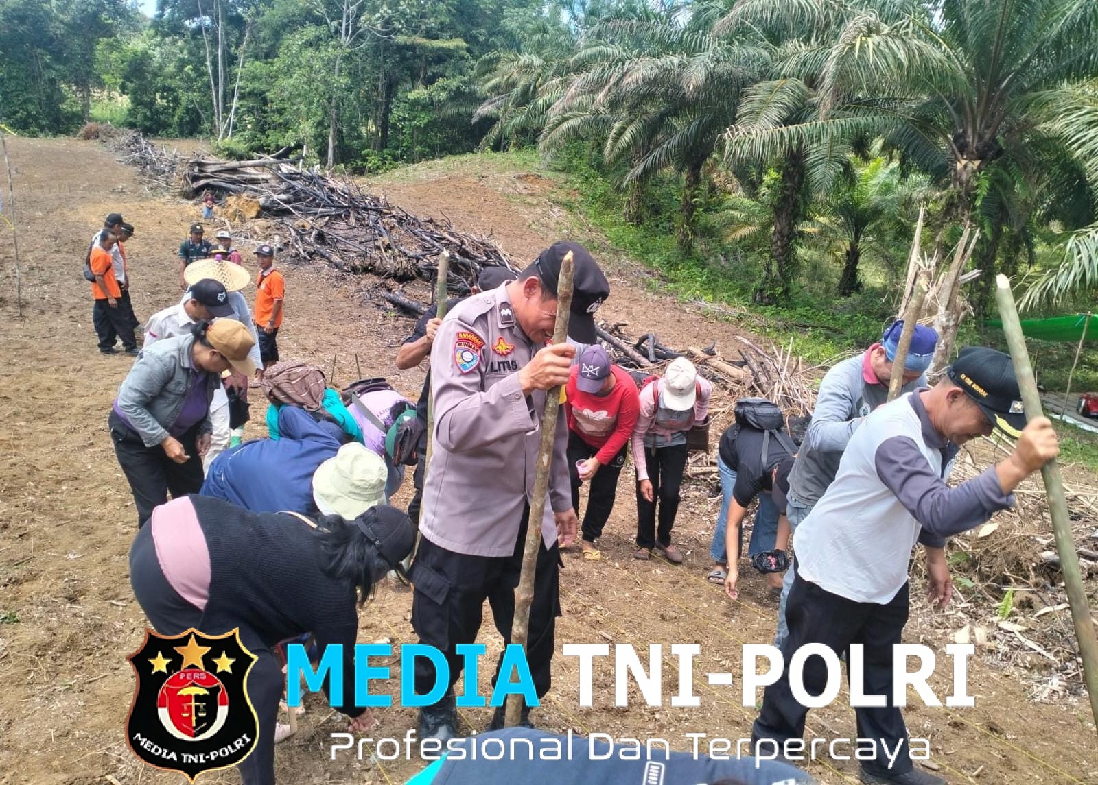 Penanaman Jagung Serentak 1 Desa 1 Hektar di Kecamatan Sengah Temila, Dorong Ketahanan Pangan Nasional