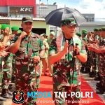 Kodim 1015/Sampit Terima Kunjungan Pangdam XXII/Tambun Bungai