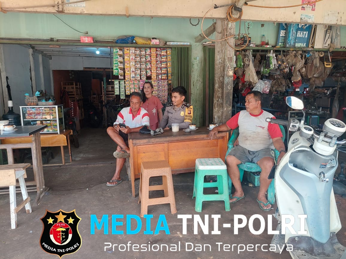 Melalui Patroli Dialogis, Personel Polsubsektor Sompak Sampaikan Pesan Kamtibmas