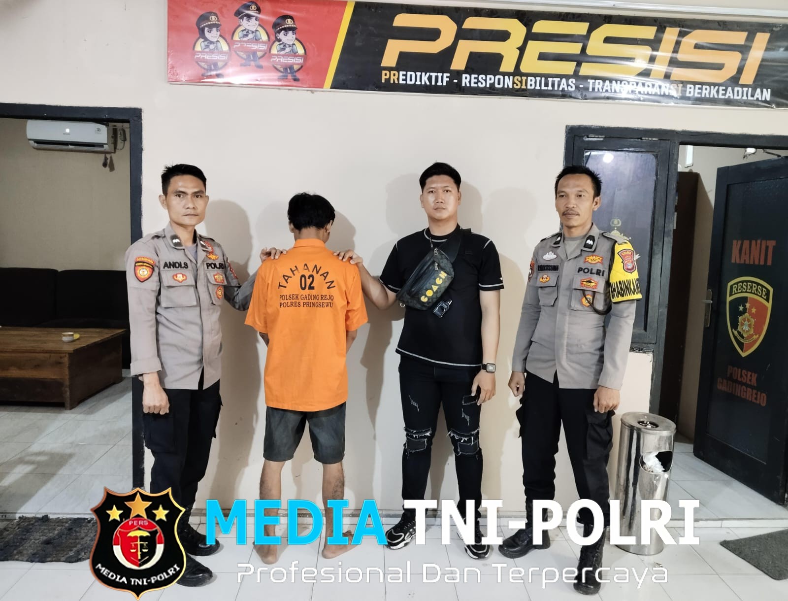 Terduga Pencuri Mobil Pick Up Babak Belur Diamuk Masa Di Gadingrejo