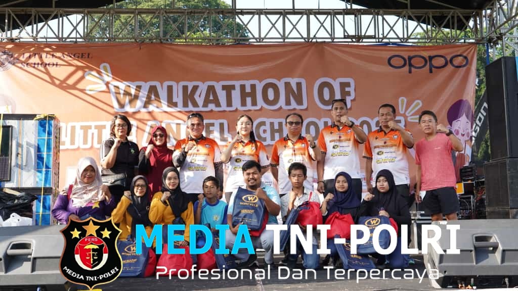 Walkathon Little Angel School Meriahkan Peringatan Haornas 2025 Di Blitar