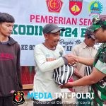 Sambut HUT TNI ke-80, Kodim 0724/Boyolali Gelar Karya Bakti Bersihkan Tempat Ibadah dan Bagikan Sembako