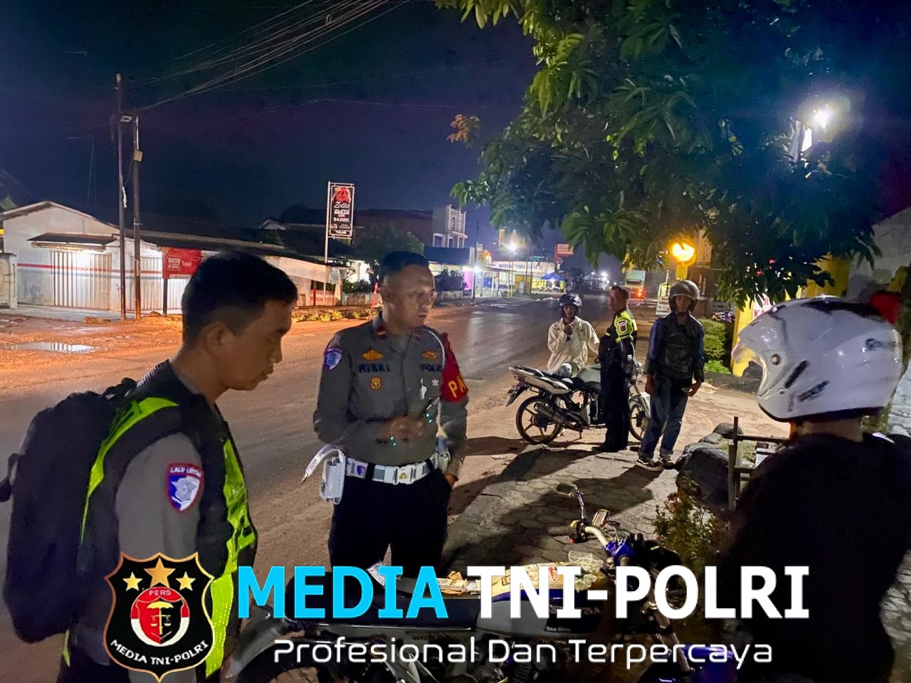 Cegah Kejahatan Jalanan dan Balap Liar, Polres Lampung Tengah Gelar Apel Siaga dan Patroli KRYD Akhir Pekan