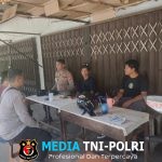 Cegah Tindak Kejahatan Samapta Polsek Menyuke Laksanakan Patroli dan Berikan Imbauan Kepada Warga