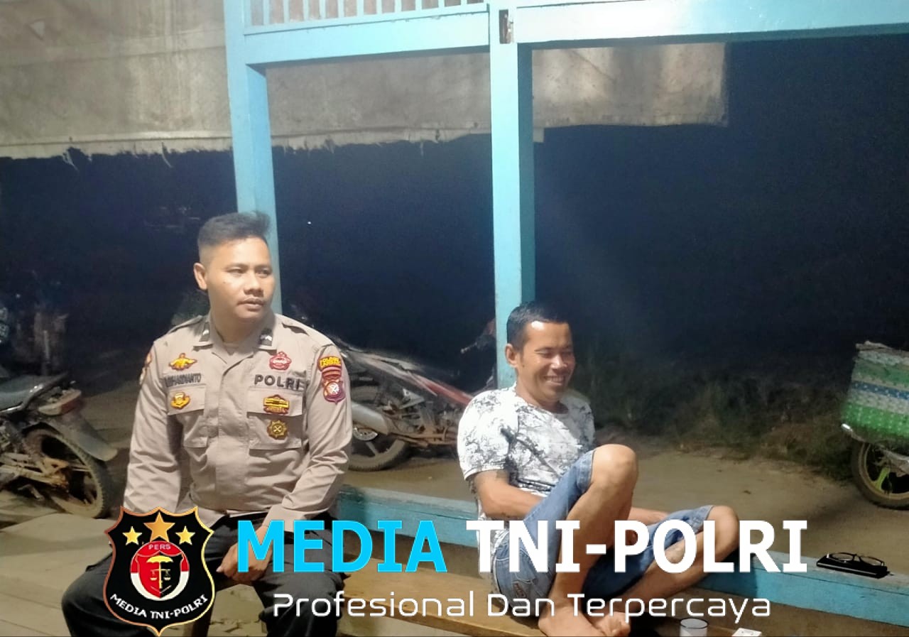 Redam Aksi Kriminal, Polsek Sebangki Intensifkan Patroli Malam