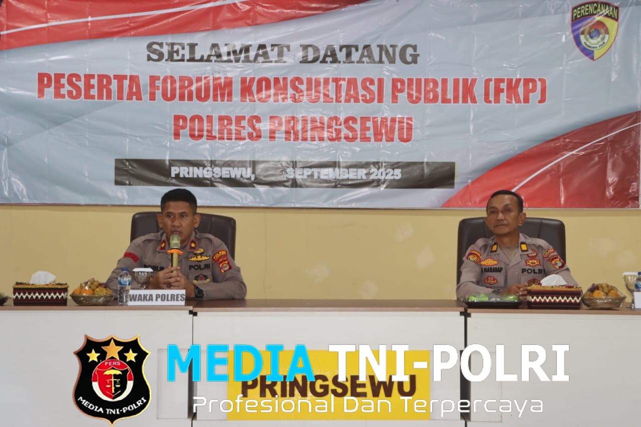 Polres Pringsewu Gelar Forum Konsultasi Publik, Komitmen Tingkatkan Layanan Bersih dan Transparan