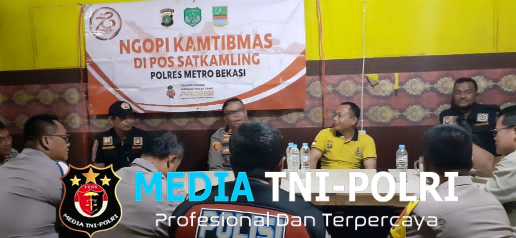 Polsek Serang Baru Gelar Ngopi Kamtibmas, Jalin Silaturahmi dengan Warga