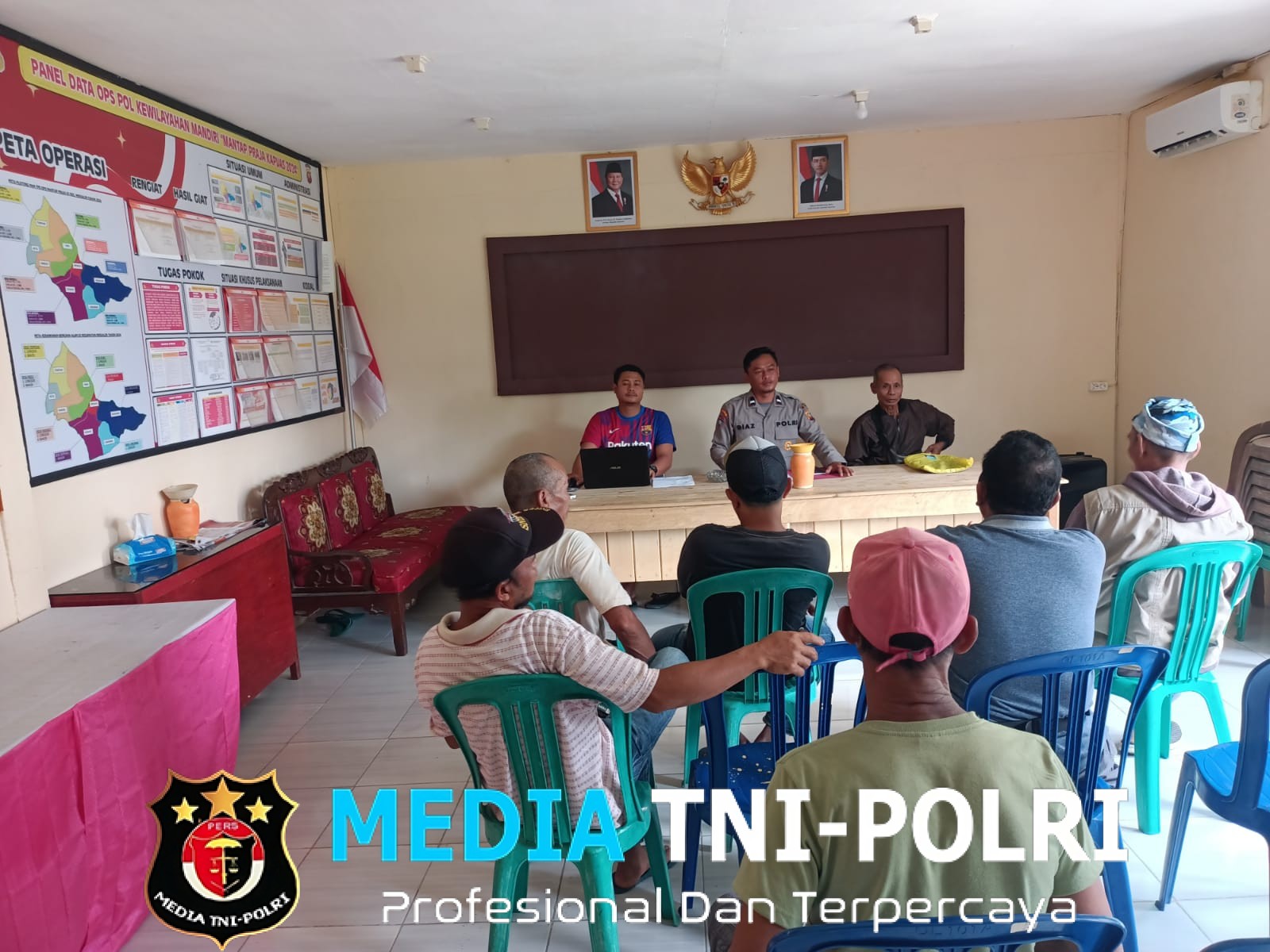 Melalui Problem Solving, Bhabinkamtibmas Polsek Menjalin Lakukan Mediasi Permasalahan Warga