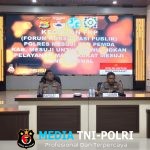 Polres Mesuji Bersama Disdukcapil dan Instansi Terkait,Gelar Rapat Forum Konsultasi Publik
