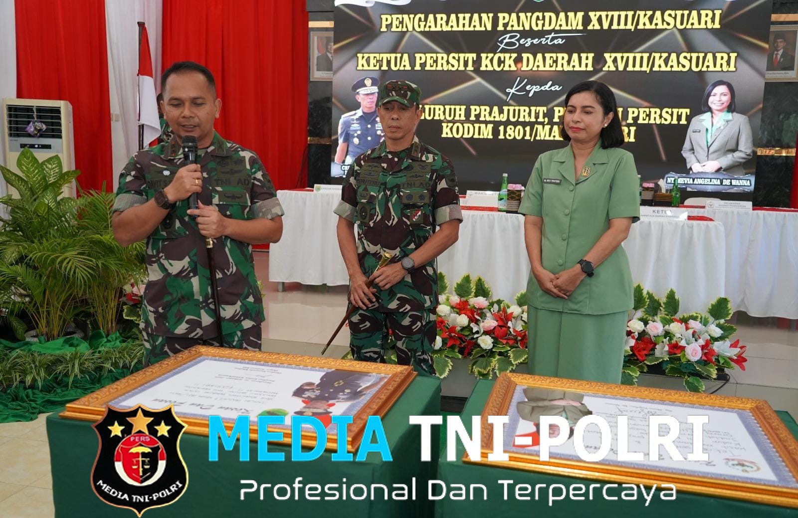Pangdam XVIII/Kasuari Tekankan Prajurit Kodim Manokwari Harus Dekat dan Bermanfaat bagi Masyarakat