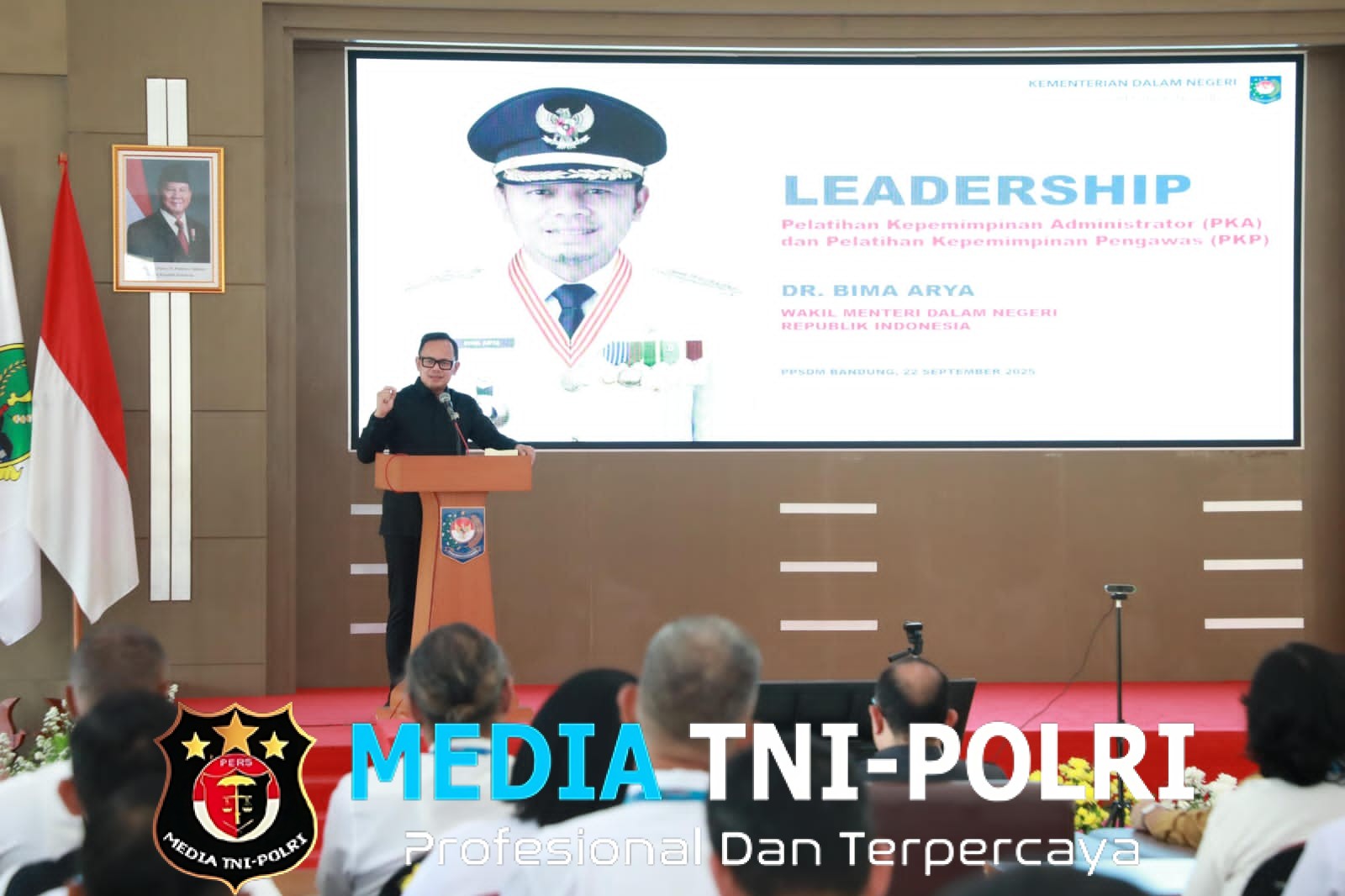 Wamendagri Bima Arya Dorong Lahirnya Pemimpin Berkarakter dan Visioner Lewat PKA dan PKP